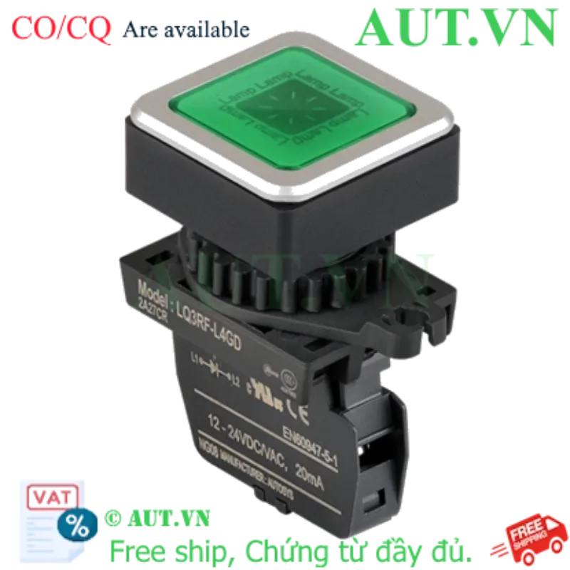 Ảnh của Công tắc nút nhấn Autonics LQ3RF-L4GLM