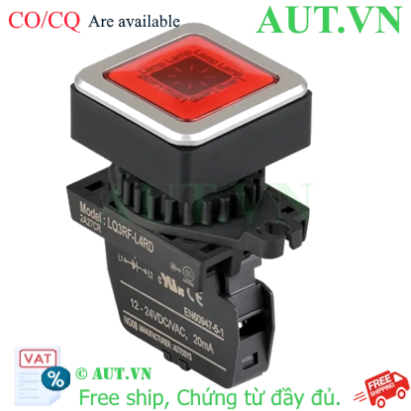 Ảnh của Công tắc nút nhấn Autonics LQ3RF-L4RL