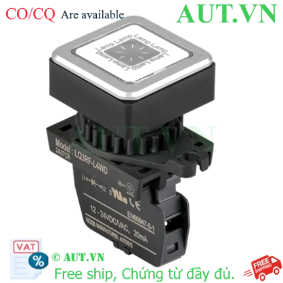 Ảnh của Công tắc nút nhấn Autonics LQ3RF-L4WL