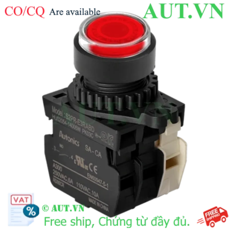 Ảnh của Công tắc nút nhấn Autonics S2PR-E3RABD