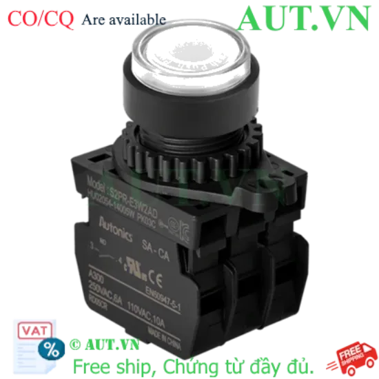 Ảnh của Công tắc nút nhấn Autonics S2PR-E3W2ADM