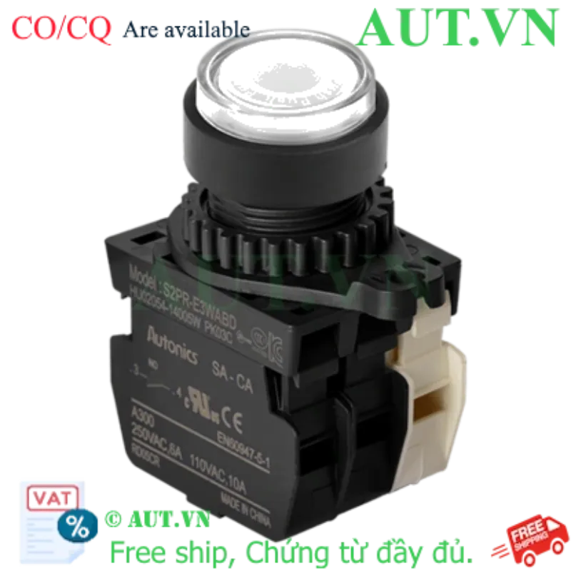 Ảnh của Công tắc nút nhấn Autonics S2PR-E3WABD