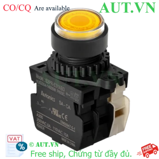 Ảnh của Công tắc nút nhấn Autonics S2PR-E3YABDM