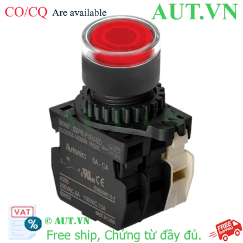 Ảnh của Công tắc nút nhấn Autonics S2PR-P3RABDM