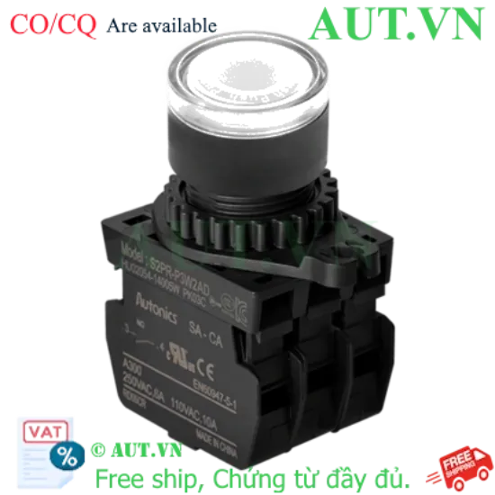 Ảnh của Công tắc nút nhấn Autonics S2PR-P3W2AD