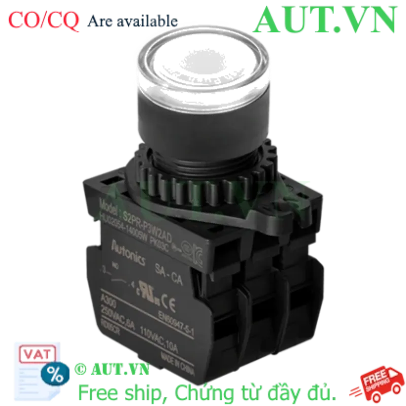 Ảnh của Công tắc nút nhấn Autonics S2PR-P3W2AD