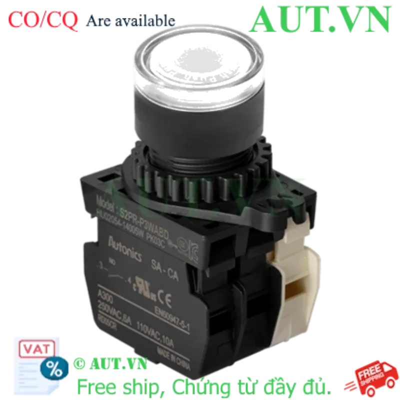 Ảnh của Công tắc nút nhấn Autonics S2PR-P3WABD