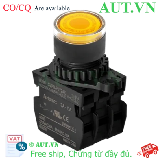 Ảnh của Công tắc nút nhấn Autonics S2PR-P3Y2AD