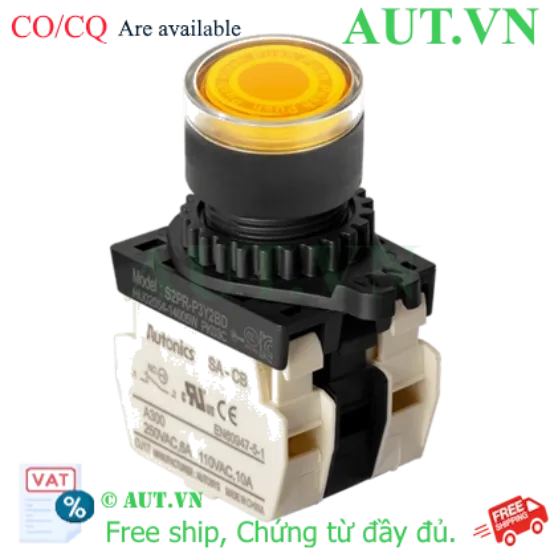 Ảnh của Công tắc nút nhấn Autonics S2PR-P3Y2BD