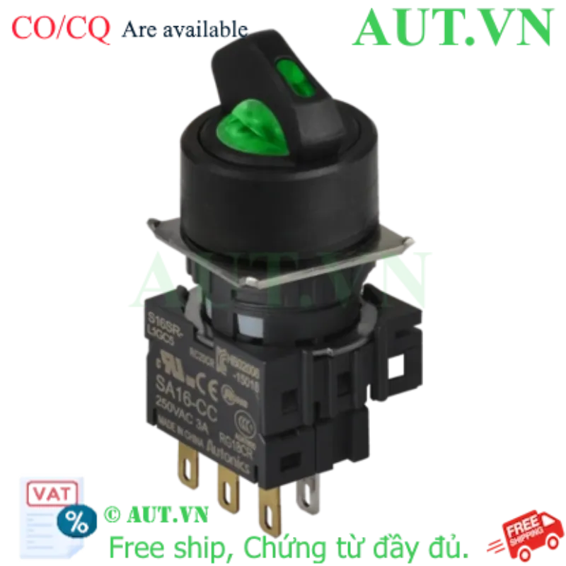 Ảnh của Công tắc nút nhấn Autonics S16SR-L2GC5