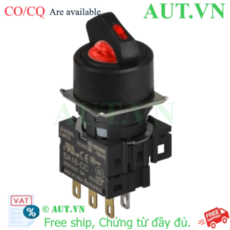 Ảnh của Công tắc nút nhấn Autonics S16SR-L2RC5