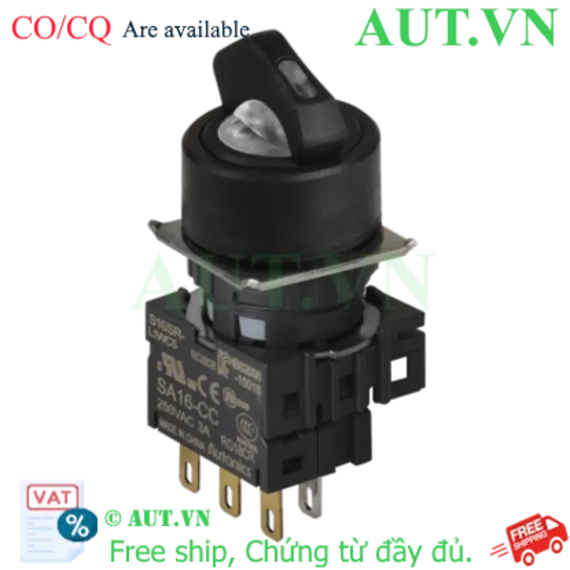 Ảnh của Công tắc nút nhấn Autonics S16SR-L2WC24