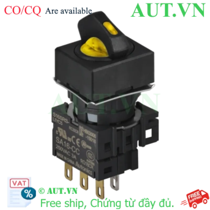 Ảnh của Công tắc nút nhấn Autonics S16SRS-L4YC12