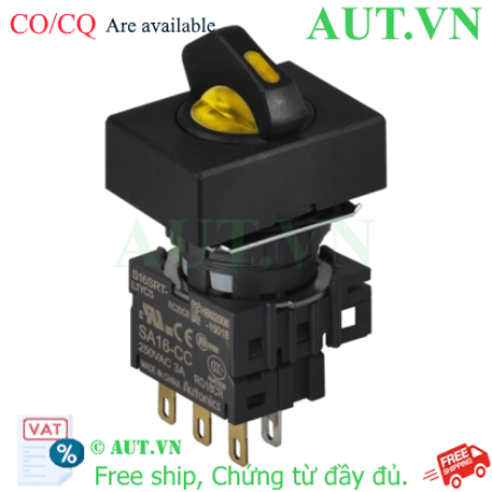 Ảnh của Công tắc nút nhấn Autonics S16SRT-L2YC12