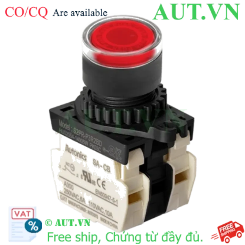 Ảnh của Công tắc nút nhấn Autonics S2PR-P3R2BL