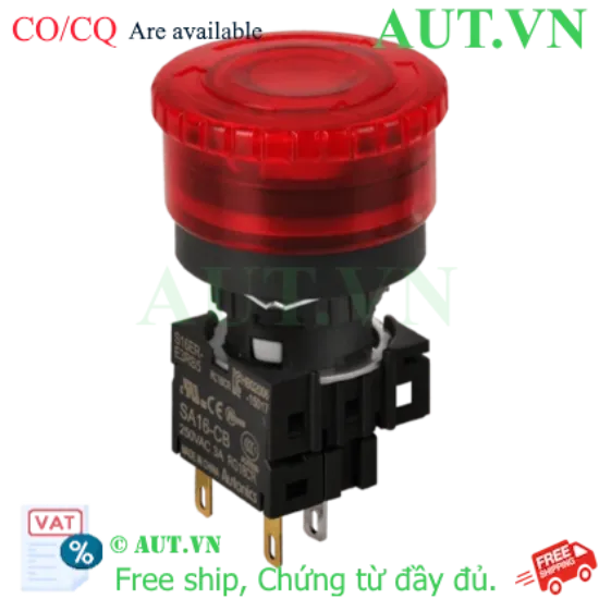 Ảnh của Nút Nhấn Khẩn Cấp Autonics S16ER-E3RB12: Phi 16mm, LED 12VDC, Chống Nước IP65 | AUT VN