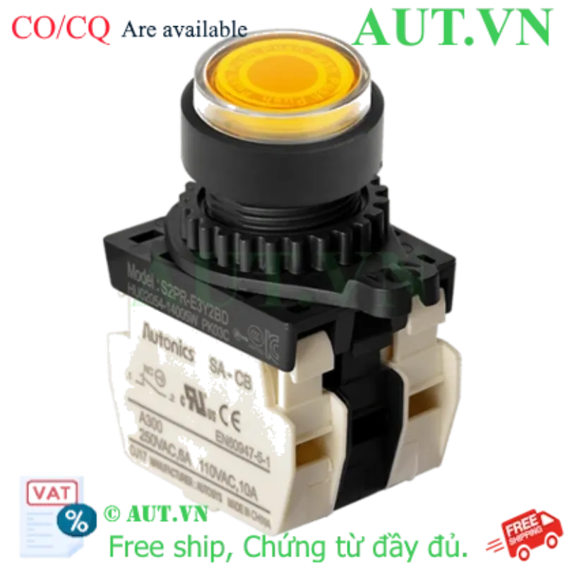 Ảnh của Công tắc nút nhấn Autonics S2PR-E3Y2BL