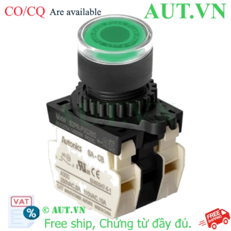 Ảnh của Công tắc nút nhấn Autonics S2PR-P3G2BL