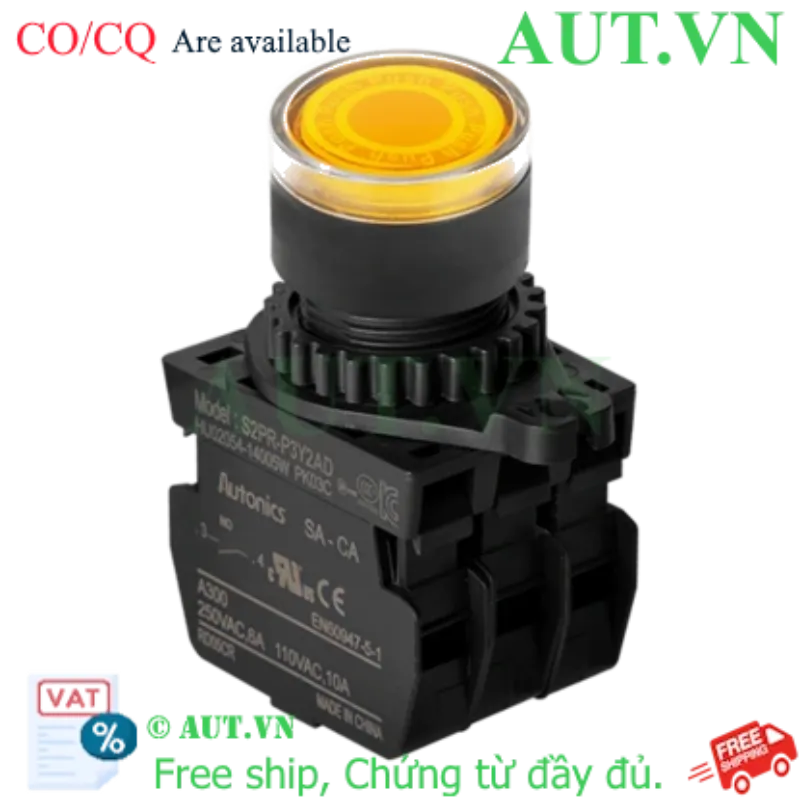 Ảnh của Công tắc nút nhấn Autonics S2PR-P3Y2AL