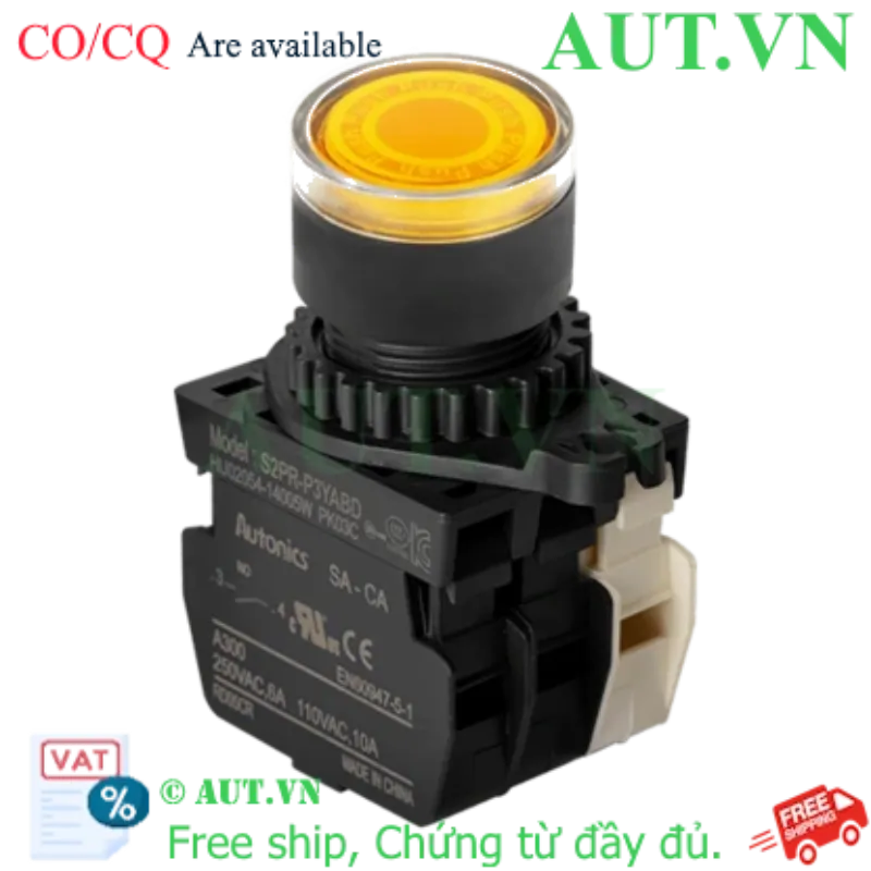 Ảnh của Công tắc nút nhấn Autonics S2PR-P3YABL