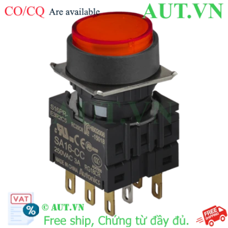 Ảnh của Công tắc nút nhấn Autonics S16PR-E3R2C12