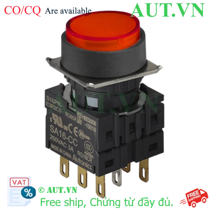 Ảnh của Công tắc nút nhấn Autonics S16PR-E3R2C24