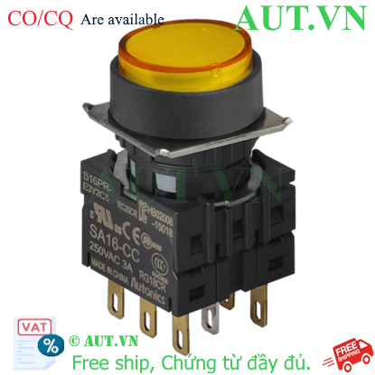 Ảnh của Công tắc nút nhấn Autonics S16PR-E3Y2C24