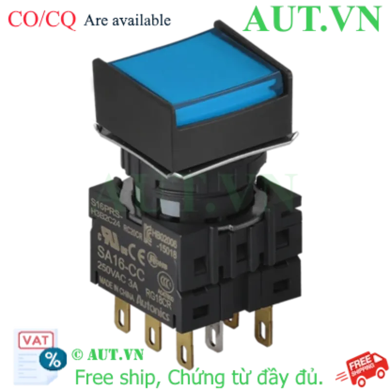 Ảnh của Công tắc nút nhấn Autonics S16PRS-H3B2C12