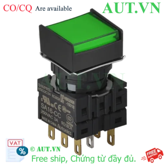 Ảnh của Công tắc nút nhấn Autonics S16PRS-H3G2C24