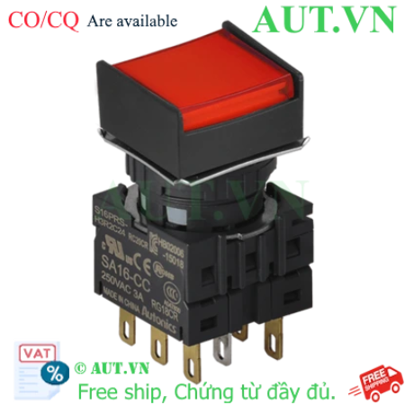Ảnh của Công tắc nút nhấn Autonics S16PRS-H3R2C5