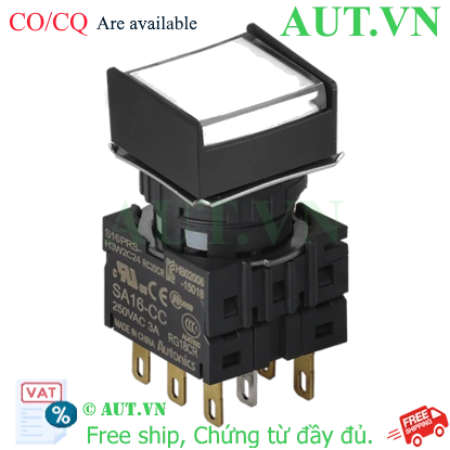 Ảnh của Công tắc nút nhấn Autonics S16PRS-H3W2C5