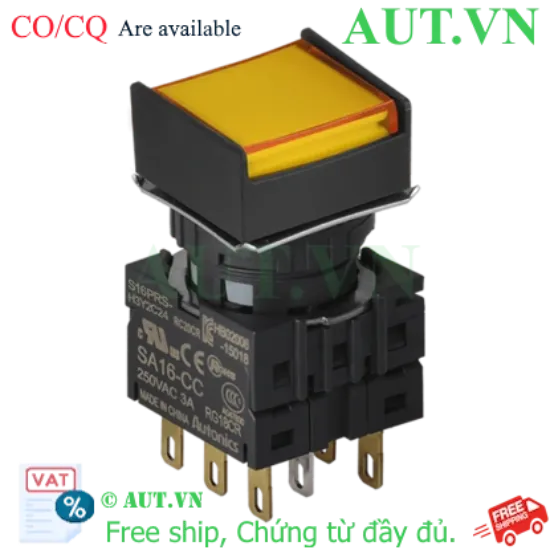 Ảnh của Công tắc nút nhấn Autonics S16PRS-H3Y2C24