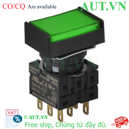 Ảnh của Công tắc nút nhấn Autonics S16PRT-H2G3C