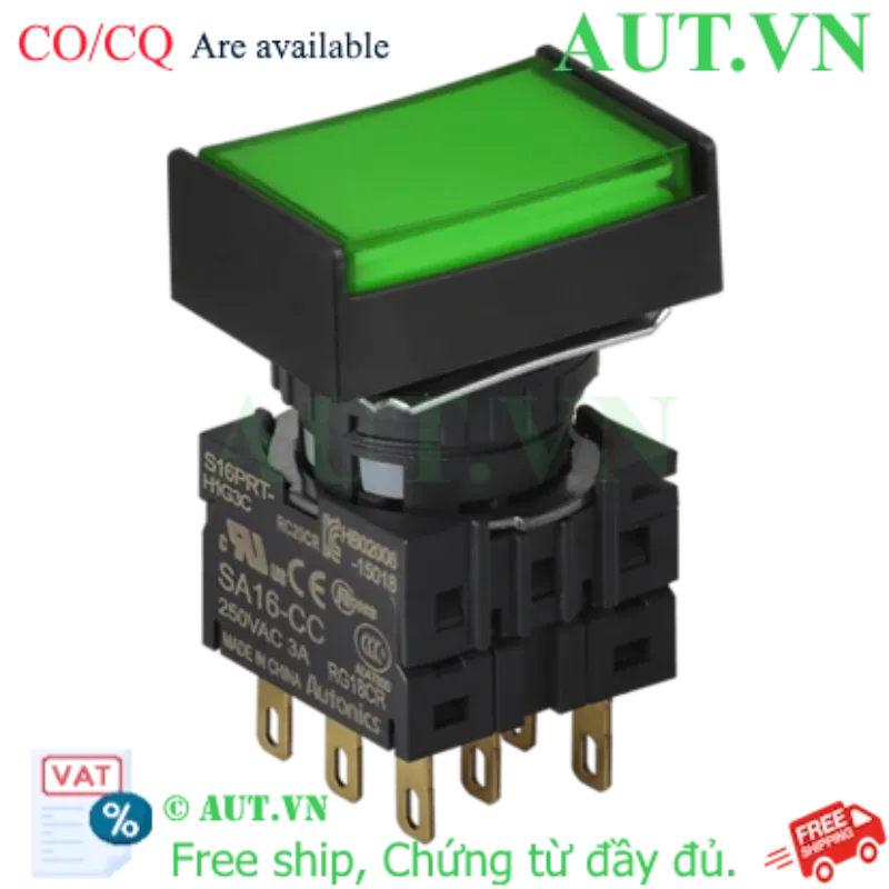 Ảnh của Công tắc nút nhấn Autonics S16PRT-H2G3C