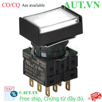 Ảnh của Công tắc nút nhấn Autonics S16PRT-H2W3C