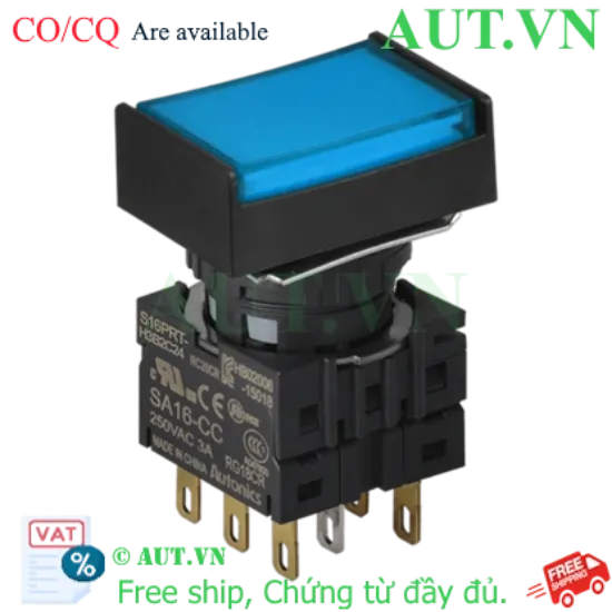 Ảnh của Công tắc nút nhấn Autonics S16PRT-H3B2C5
