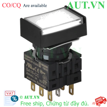 Ảnh của Công tắc nút nhấn Autonics S16PRT-H3W2C5