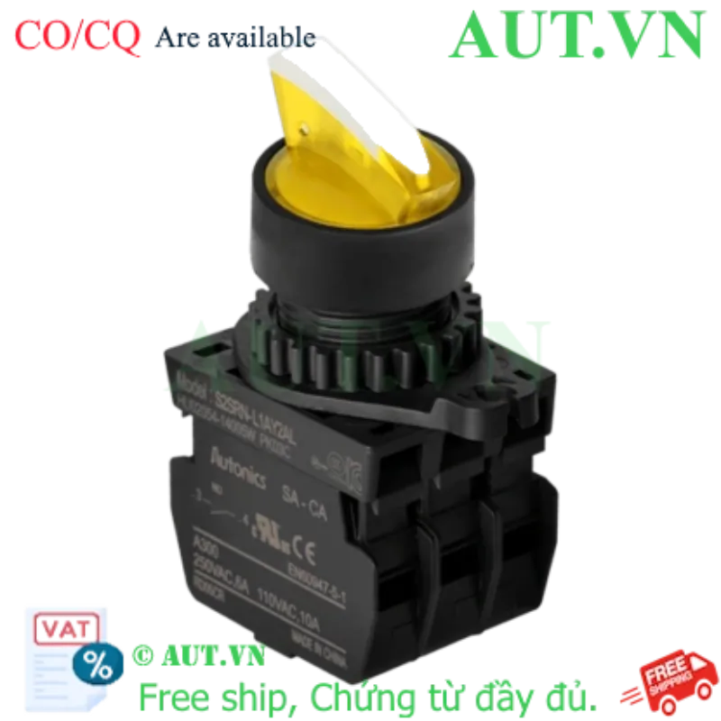 Ảnh của Công tắc nút nhấn Autonics S2SRN-L1Y2AD