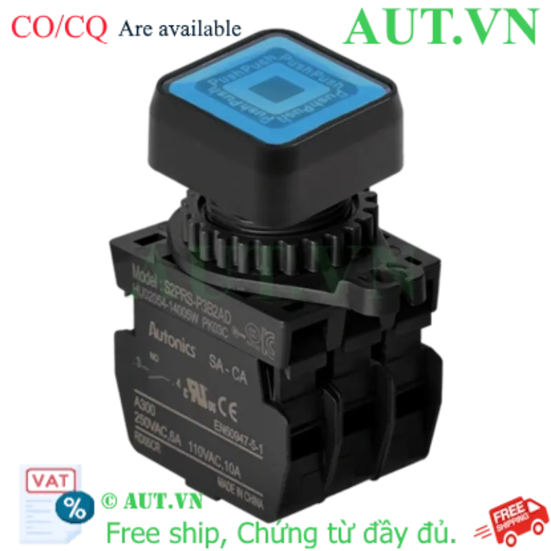 Ảnh của Công tắc nút nhấn Autonics S2PRS-P3B2AL