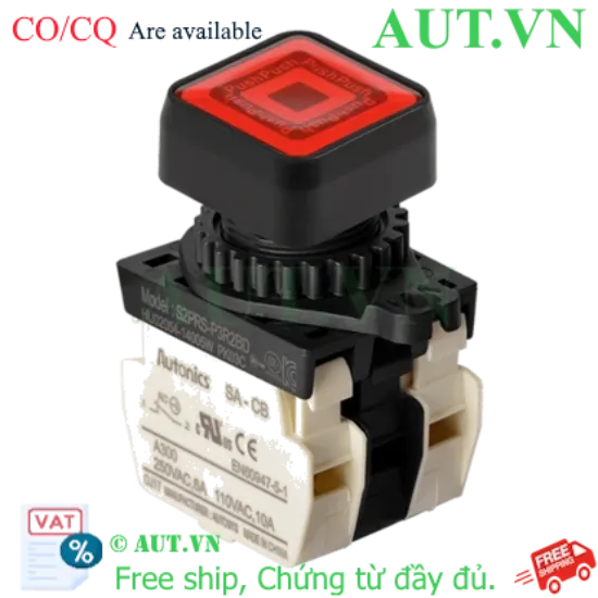 Ảnh của Công tắc nút nhấn Autonics S2PRS-P3R2BLM