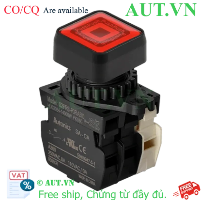 Ảnh của Công tắc nút nhấn Autonics S2PRS-P3RABL
