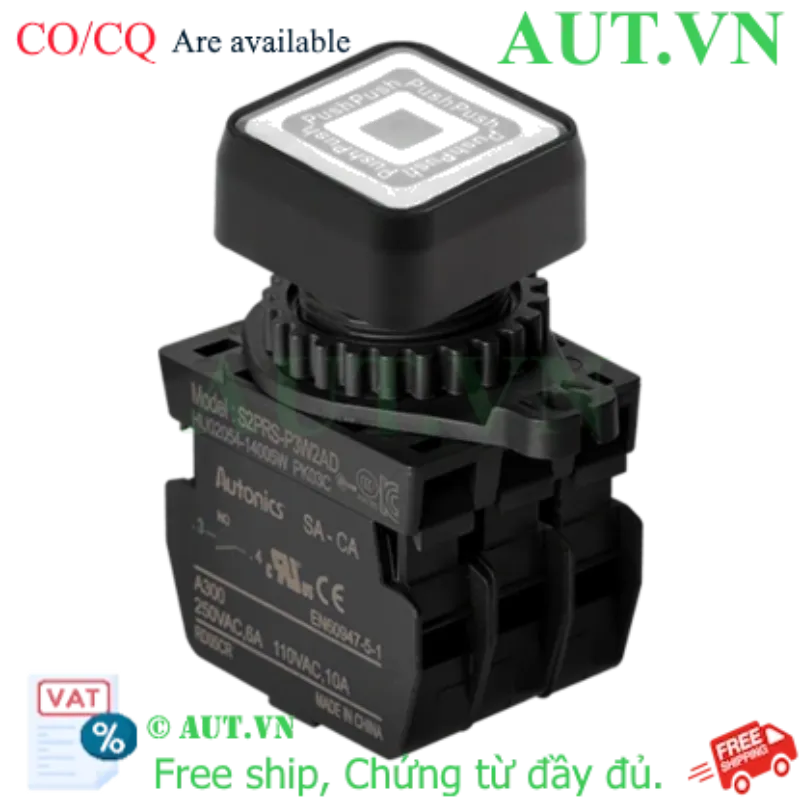 Ảnh của Công tắc nút nhấn Autonics S2PRS-P3W2ALM