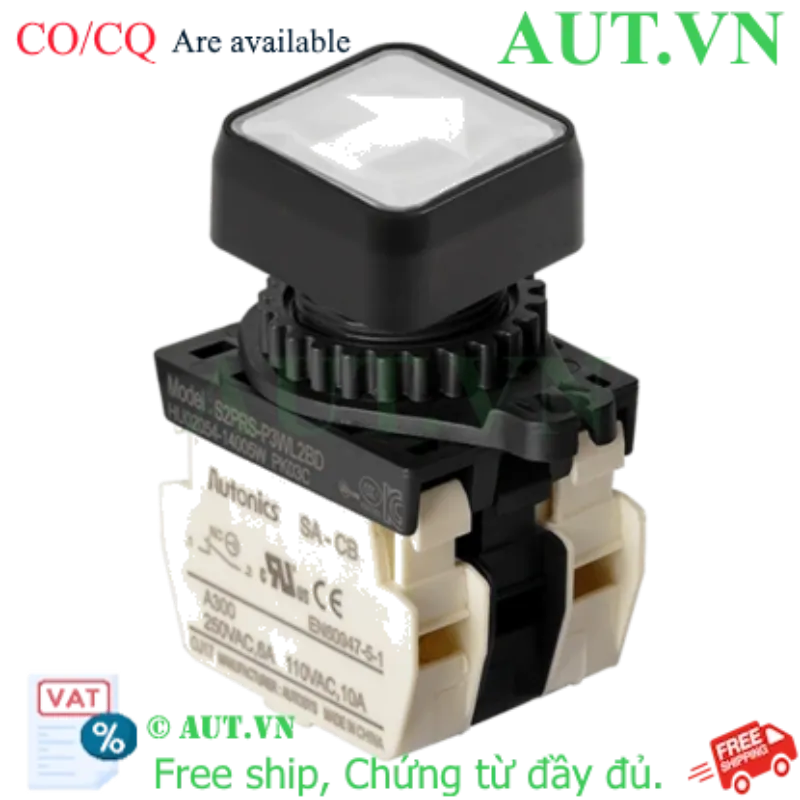 Ảnh của Công tắc nút nhấn Autonics S2PRS-P3WL2BL