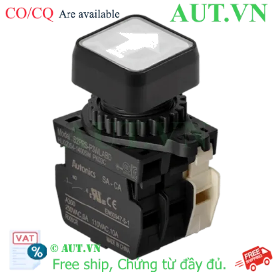 Ảnh của Công tắc nút nhấn Autonics S2PRS-P3WLABLM