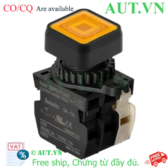 Ảnh của Công tắc nút nhấn Autonics S2PRS-P3YABLM