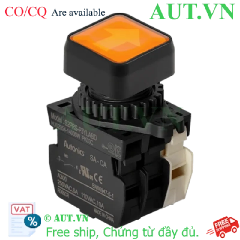 Ảnh của Công tắc nút nhấn Autonics S2PRS-P3YLABL
