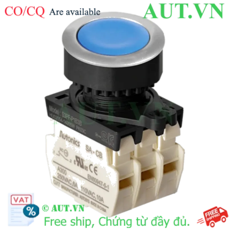 Ảnh của Công tắc nút nhấn Autonics S3PF-P1B3B