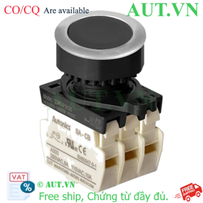 Ảnh của Công tắc nút nhấn Autonics S3PF-P1K3B