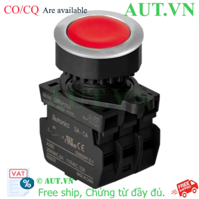 Ảnh của Công tắc nút nhấn Autonics S3PF-P1R3A