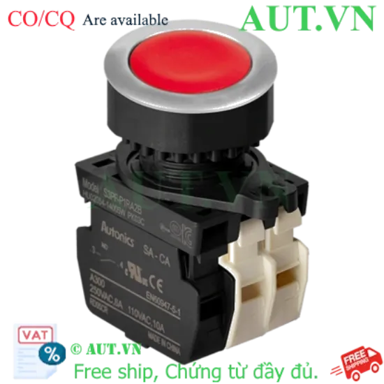 Ảnh của Công tắc nút nhấn Autonics S3PF-P1RA2B